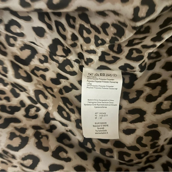 YEST beautiful mint condition Sherpa shearling teddy moto vest  size 10 - Picture 9 of 10